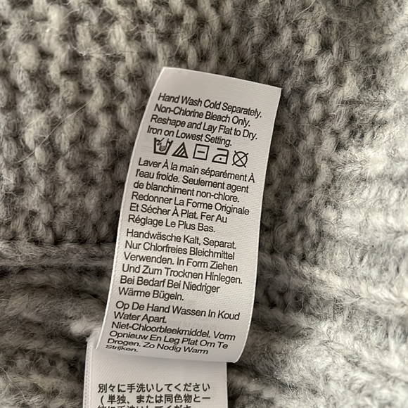 J. Crew Relaxed Tie Neck Sweater Dress Alpaca Blend - Picture 8 of 8